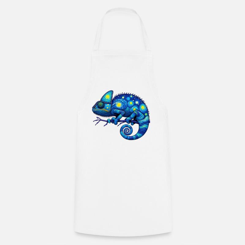 Caméléon - Tablier de cuisine - blanc
