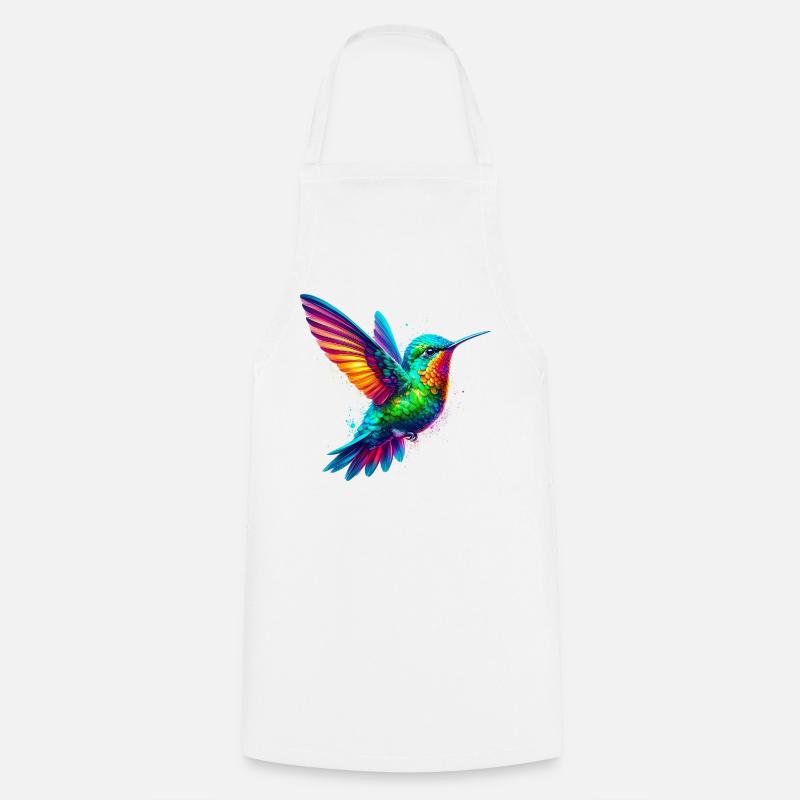 Kolibri - Kochschürze - Weiß