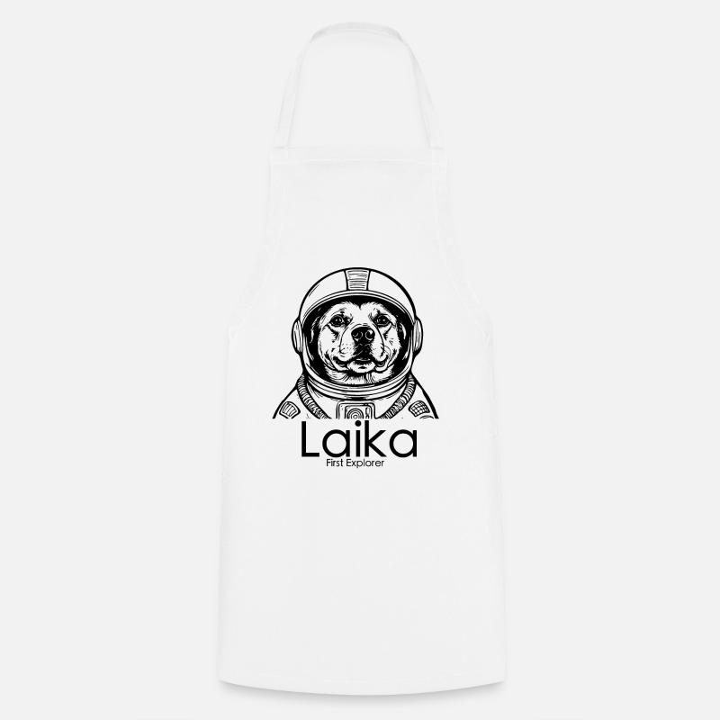 Laika - Cooking Apron - white