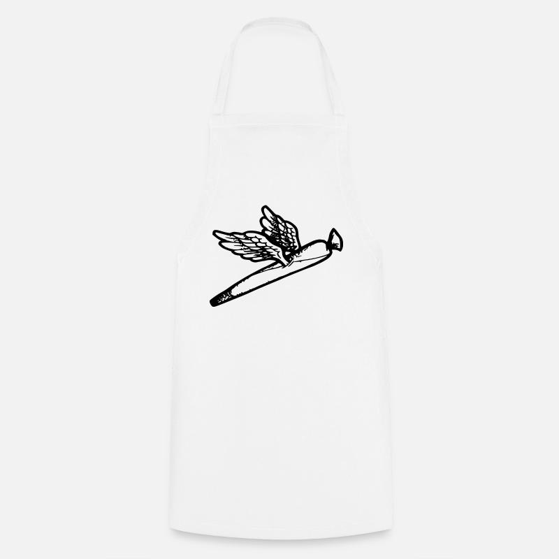 We fly so High - Cooking Apron - white