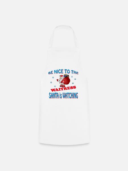 SANTA WAITRESS - Kochschürze - Weiß