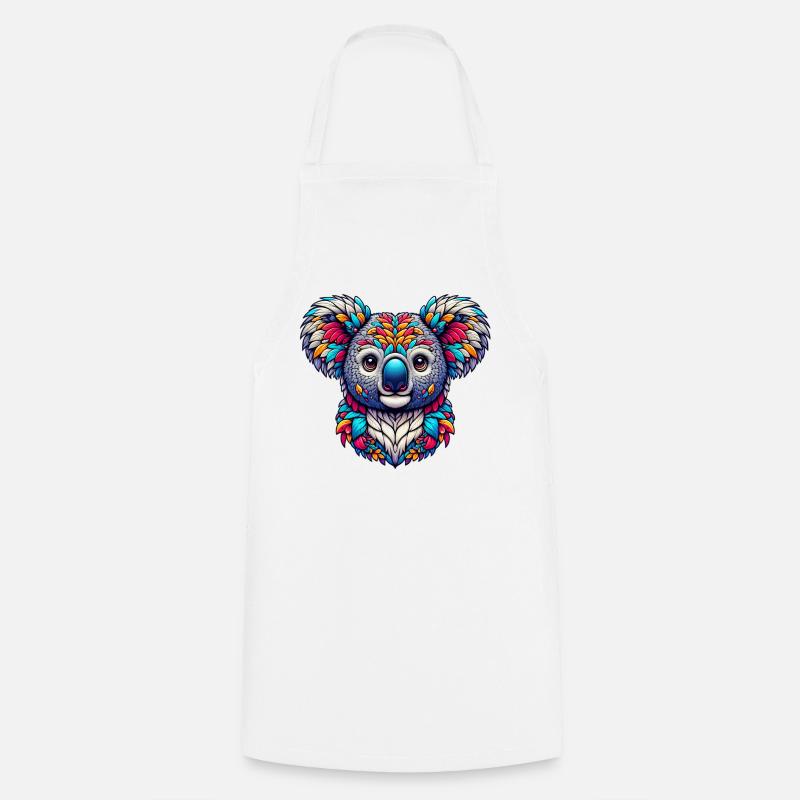 Koala - Kochschürze - Weiß