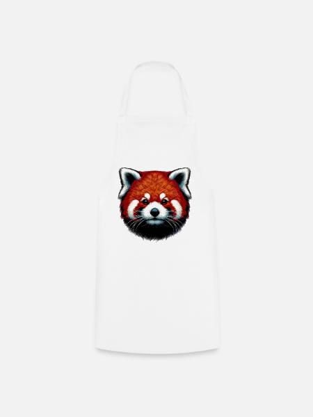 Kleiner Panda - Kochschürze - Weiß
