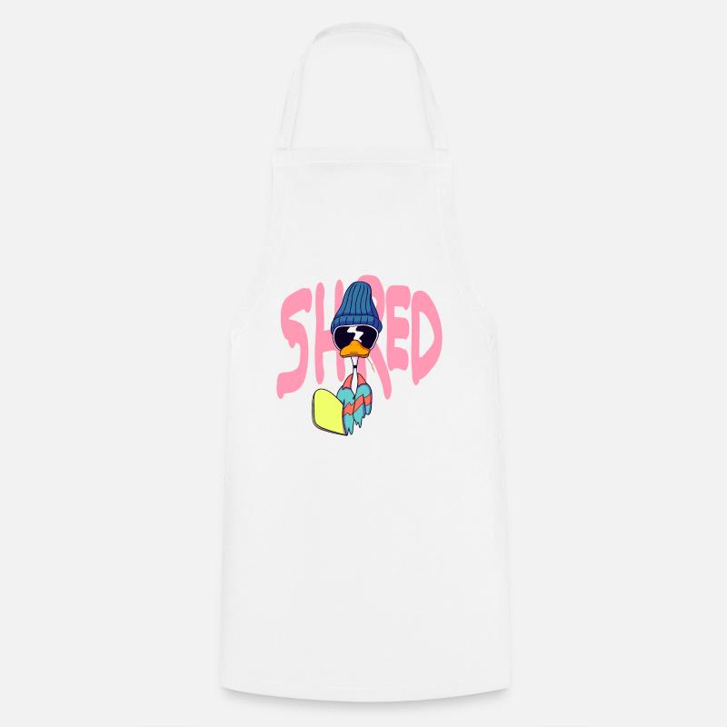 Shred - Cooking Apron - white