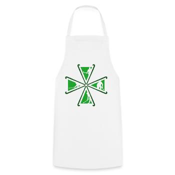 Hockey Hockey Club Joueurs de hockey Hockey - Tablier de cuisine - blanc - Devant - AI Model Male 185 dark (185cm)