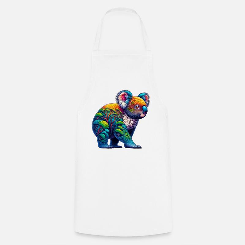 Koala - Tablier de cuisine - blanc
