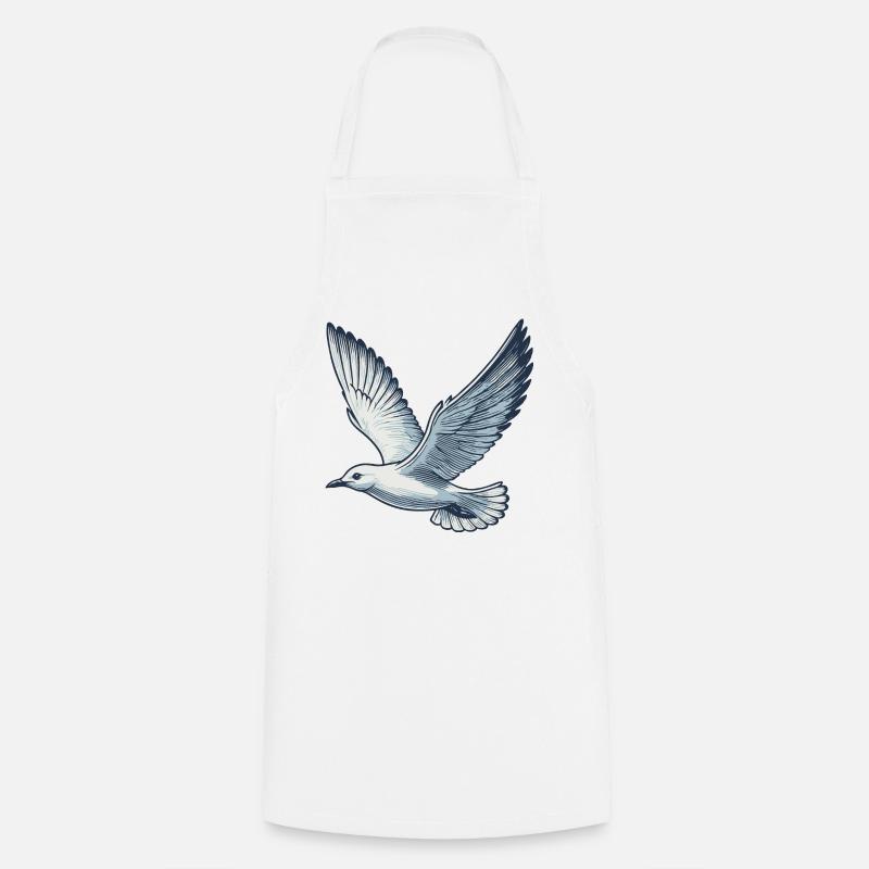 Gull - Cooking Apron - white