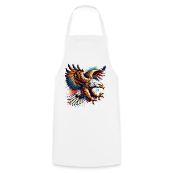 Aigle - Tablier de cuisine - blanc - Devant - AI Model Male 185 dark (185cm)