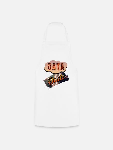 Data Dude - Cooking Apron - white