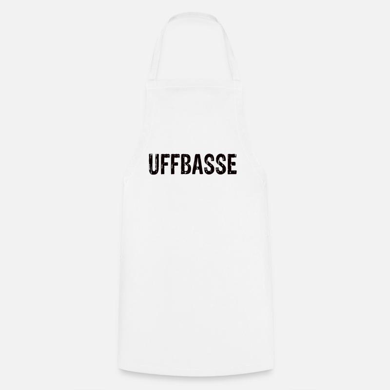Uffbasse - Kochschürze - Weiß