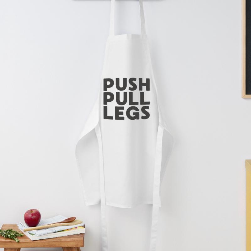 Push Pull Jambes Répéter Entraînementssplit Tablier de cuisine