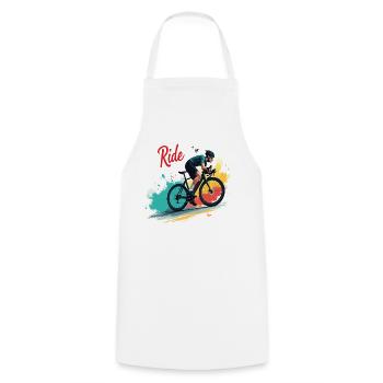 Vélo de route Vélo de route Vélos de route pour les amateurs de cyclisme Motard - Tablier de cuisine - blanc - Devant - AI Model Male 185 dark (185cm)