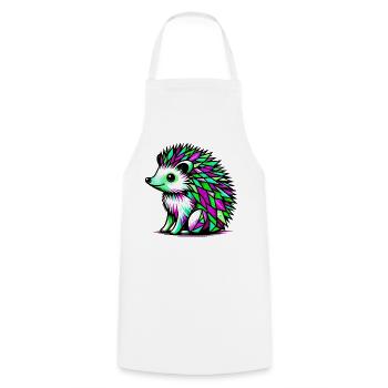 Hérisson - Tablier de cuisine - blanc - Devant - AI Model Male 185 dark (185cm)