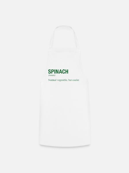 SPINACH - Kochschürze - Weiß