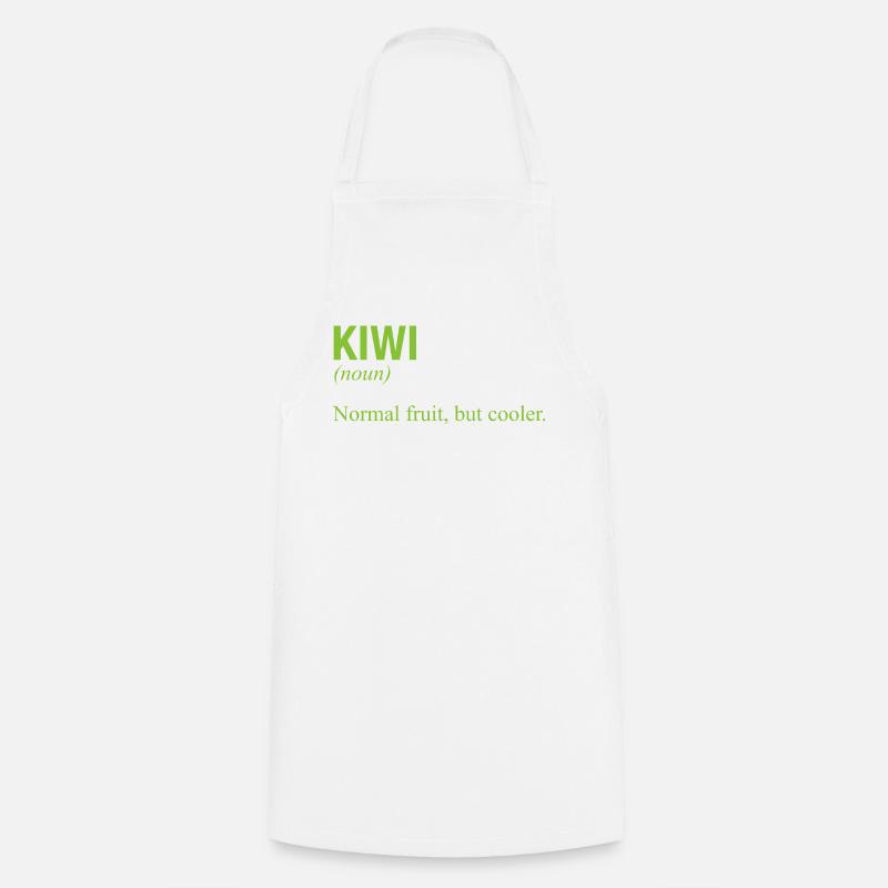 KIWI - Tablier de cuisine - blanc