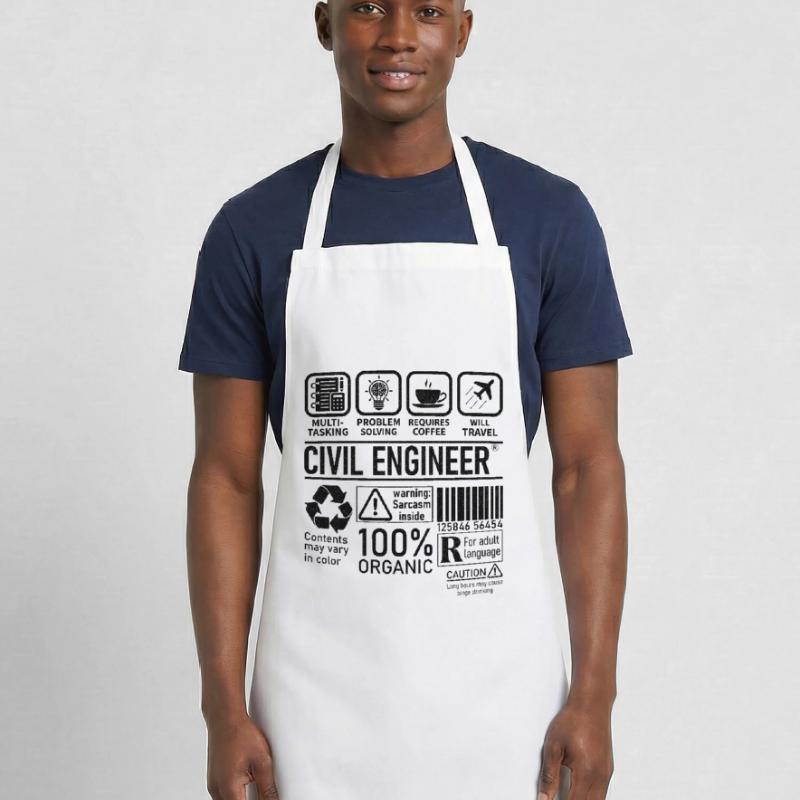 Civil Engineer multi tasking problem solving Cooking Apron