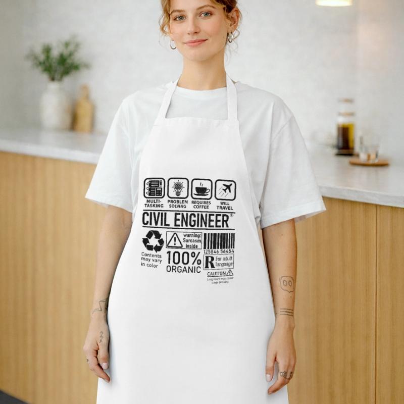 Civil Engineer multi tasking problem solving Cooking Apron