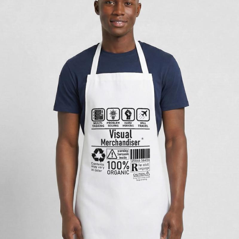 Visual Merchandiser multi tasking problem solving Kochschürze