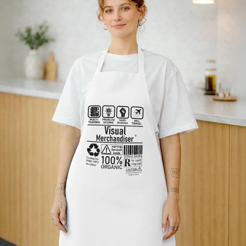 Visual Merchandiser résolution de problèmes multitâches Tablier de cuisine
