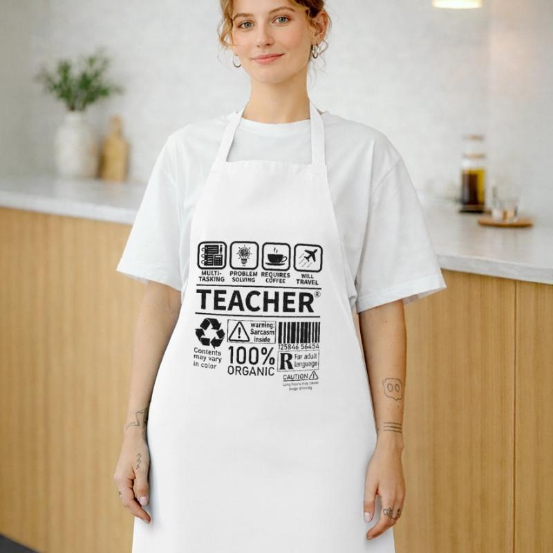 Teacher multi tasking problem solving requires Cooking Apron