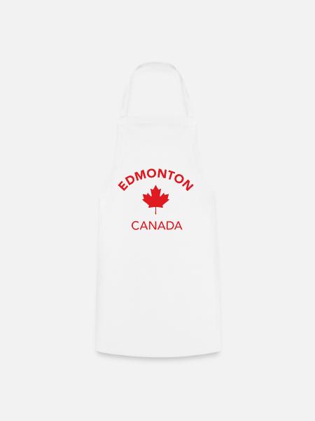 EDMONTON CANADA - Kochschürze - Weiß