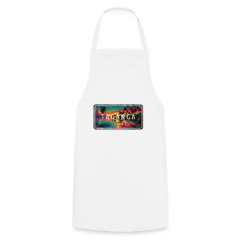 Taganga Sunset Design - Cooking Apron - white - Front - AI Model Male 185 dark (185cm)
