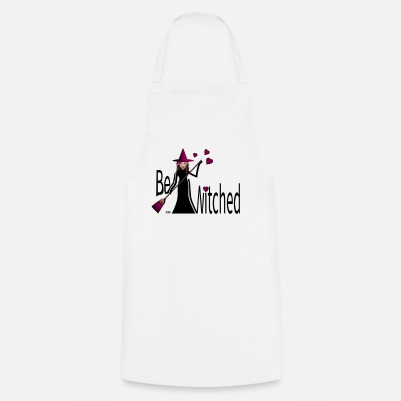 Witch - Cooking Apron - white