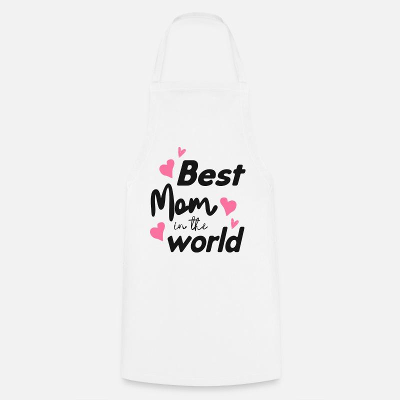 Meilleure maman - Tablier de cuisine - blanc