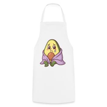 Sad Lawyer - Cooking Apron - white - Front - AI Model Male 185 dark (185cm)