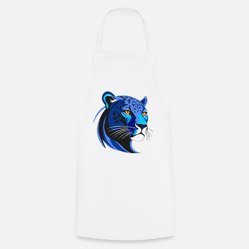 PANTER BLU - Kochschürze - Weiß