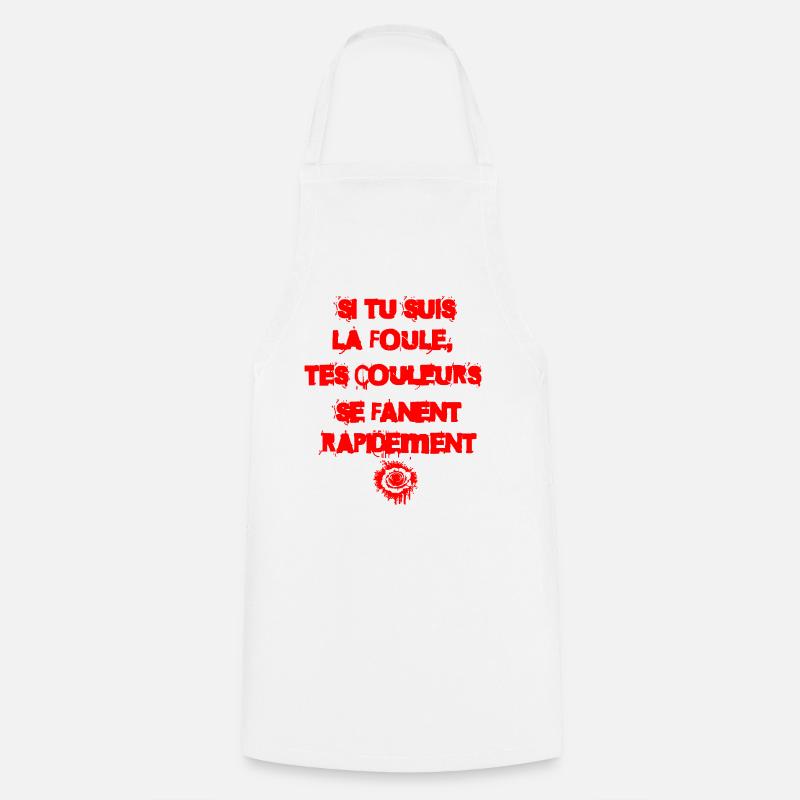 The crowd - Cooking Apron - white