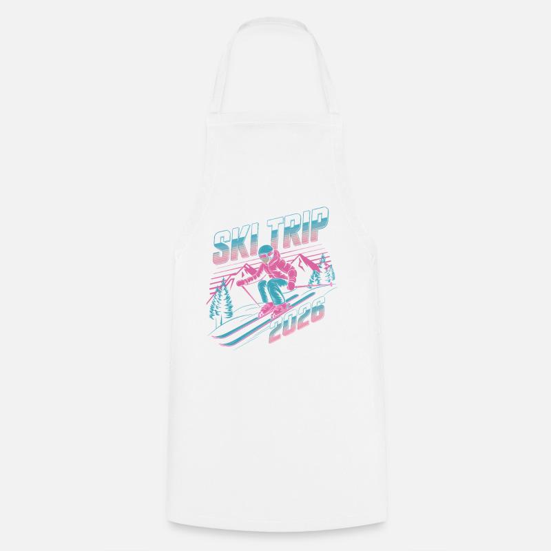 Ski Trip 2026 - Cooking Apron - white