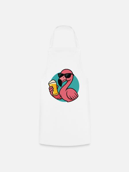 Tropical Drunkbird - Kochschürze - Weiß