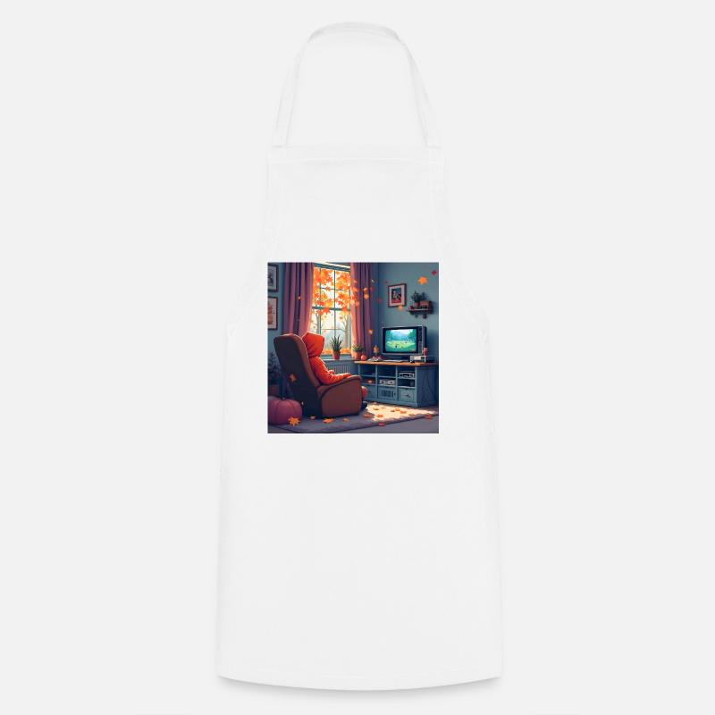 Fall Into Gaming - Cooking Apron - white