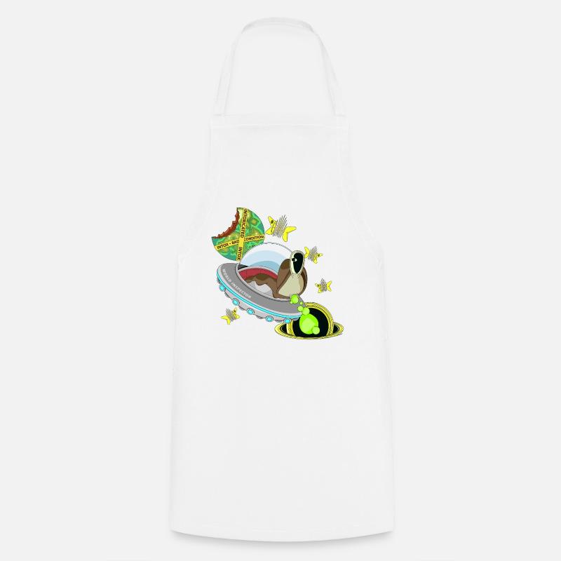 CLOSED - Cooking Apron - white