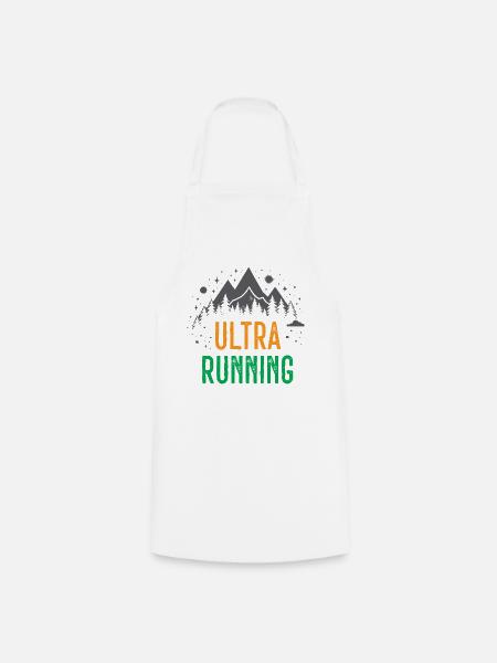 Ultra-Laufen - Kochschürze - Weiß