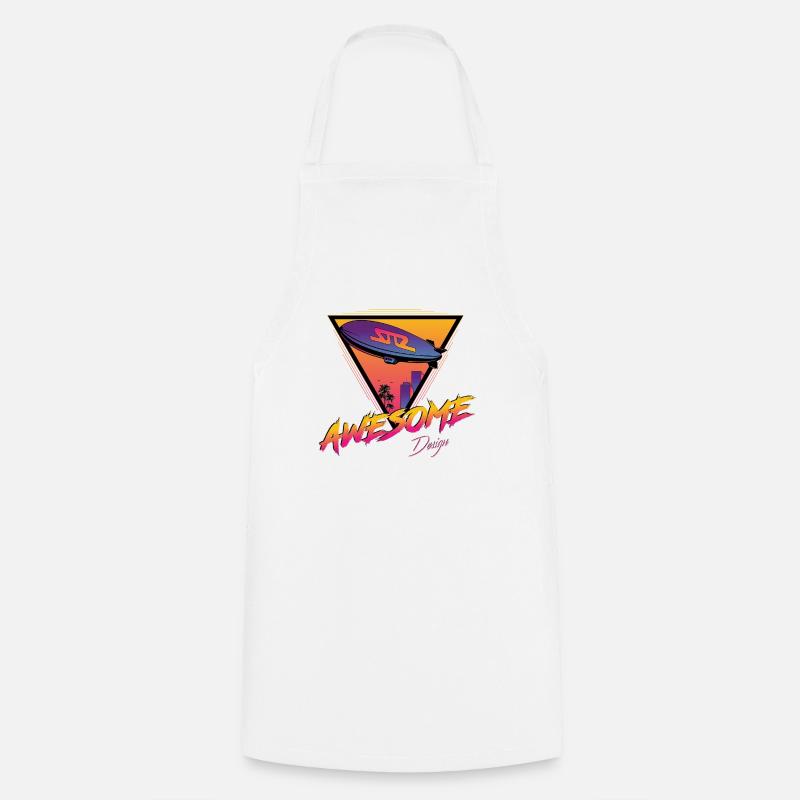 Dirigible - Cooking Apron - white