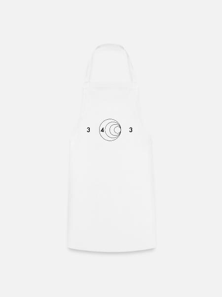 Geschwindigkeit des Klangs Science T-Shirt - Kochschürze - Weiß