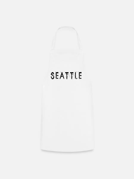 Seattle - Kochschürze - Weiß
