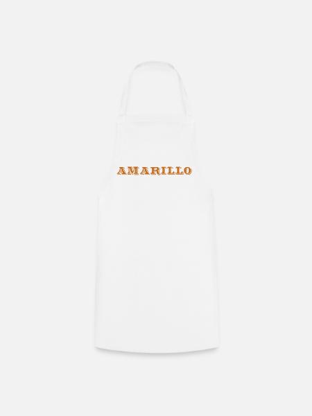 Amarillo Texas - Kochschürze - Weiß