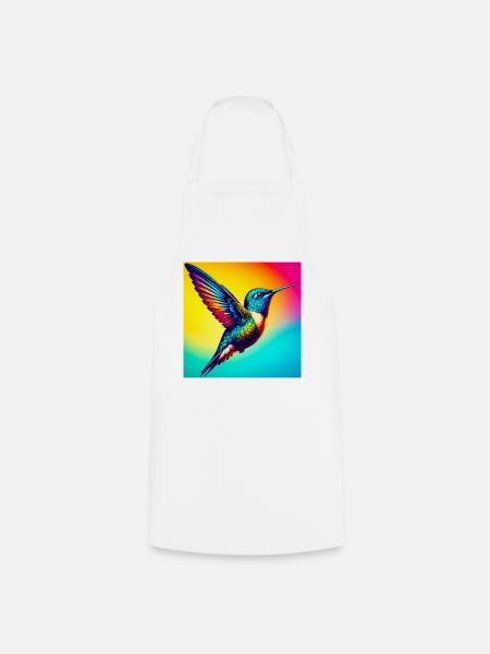 Kolibri - Kochschürze - Weiß
