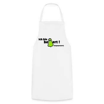Enthusiastic - Cooking Apron - white - Front - AI Model Male 185 dark (185cm)