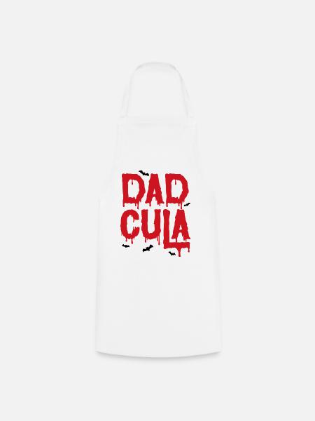 dadcula - Kochschürze - Weiß