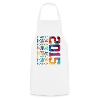 ÉDITION LIMITÉE 2015 11 ANS 11E ANNIVERSAIRE - Tablier de cuisine - blanc - Devant - AI Model Male 185 dark (185cm)