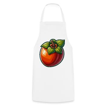 Kaki Automne Pop Art - Tablier de cuisine - blanc - Devant - AI Model Male 185 dark (185cm)