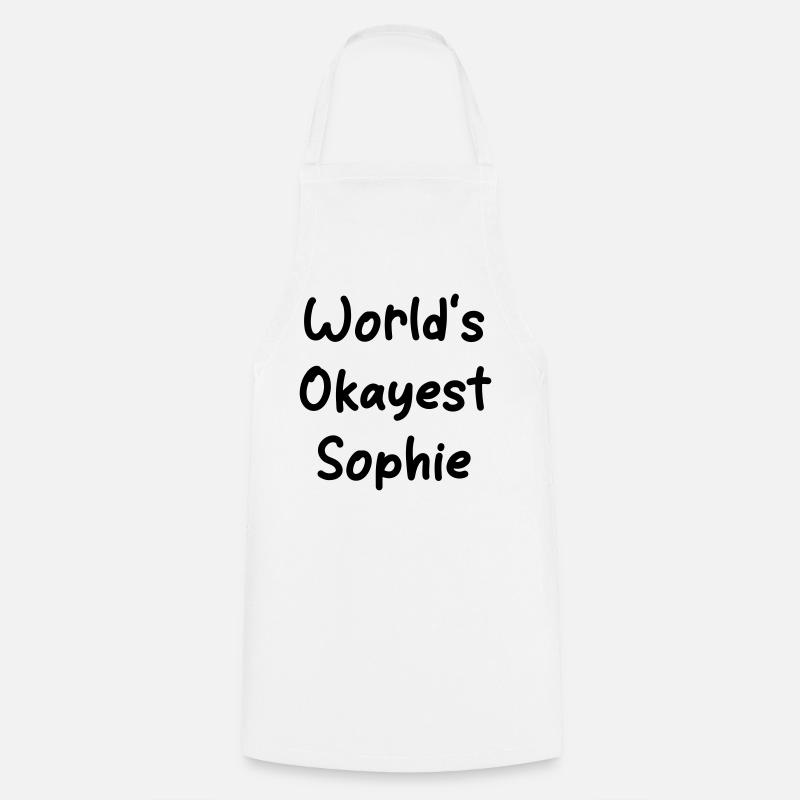 Sophie la plus correcte du monde - Tablier de cuisine - blanc