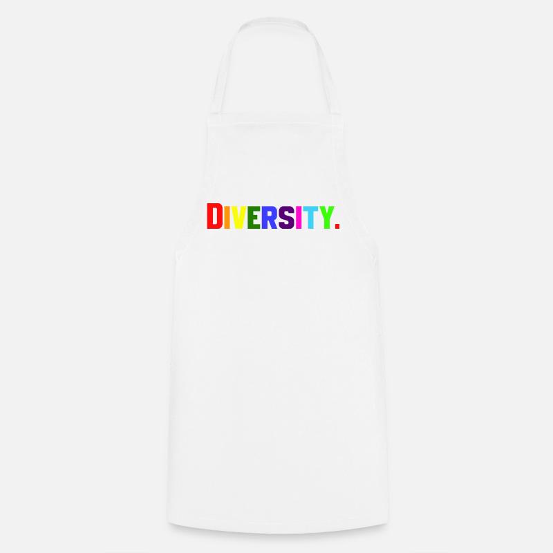 Diversity - Cooking Apron - white