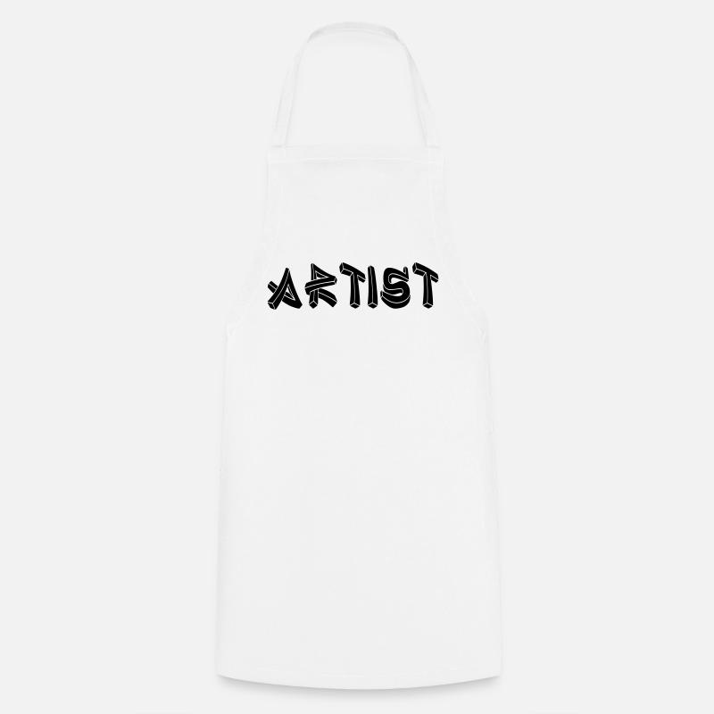 Artist - Cooking Apron - white