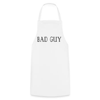 bad_guy - Tablier de cuisine - blanc - Devant - AI Model Male 185 dark (185cm)
