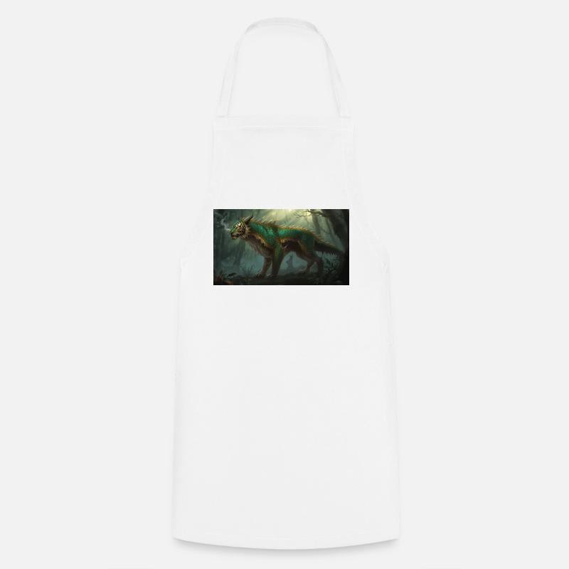 Dragontiger 2 - Tablier de cuisine - blanc